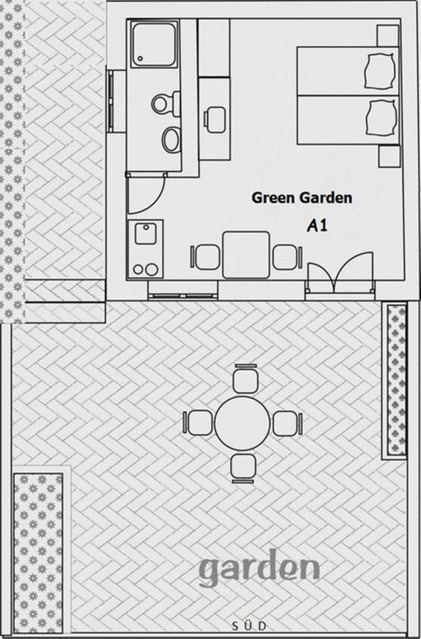 Studio Green Garden Borik ロヴィニ エクステリア 写真